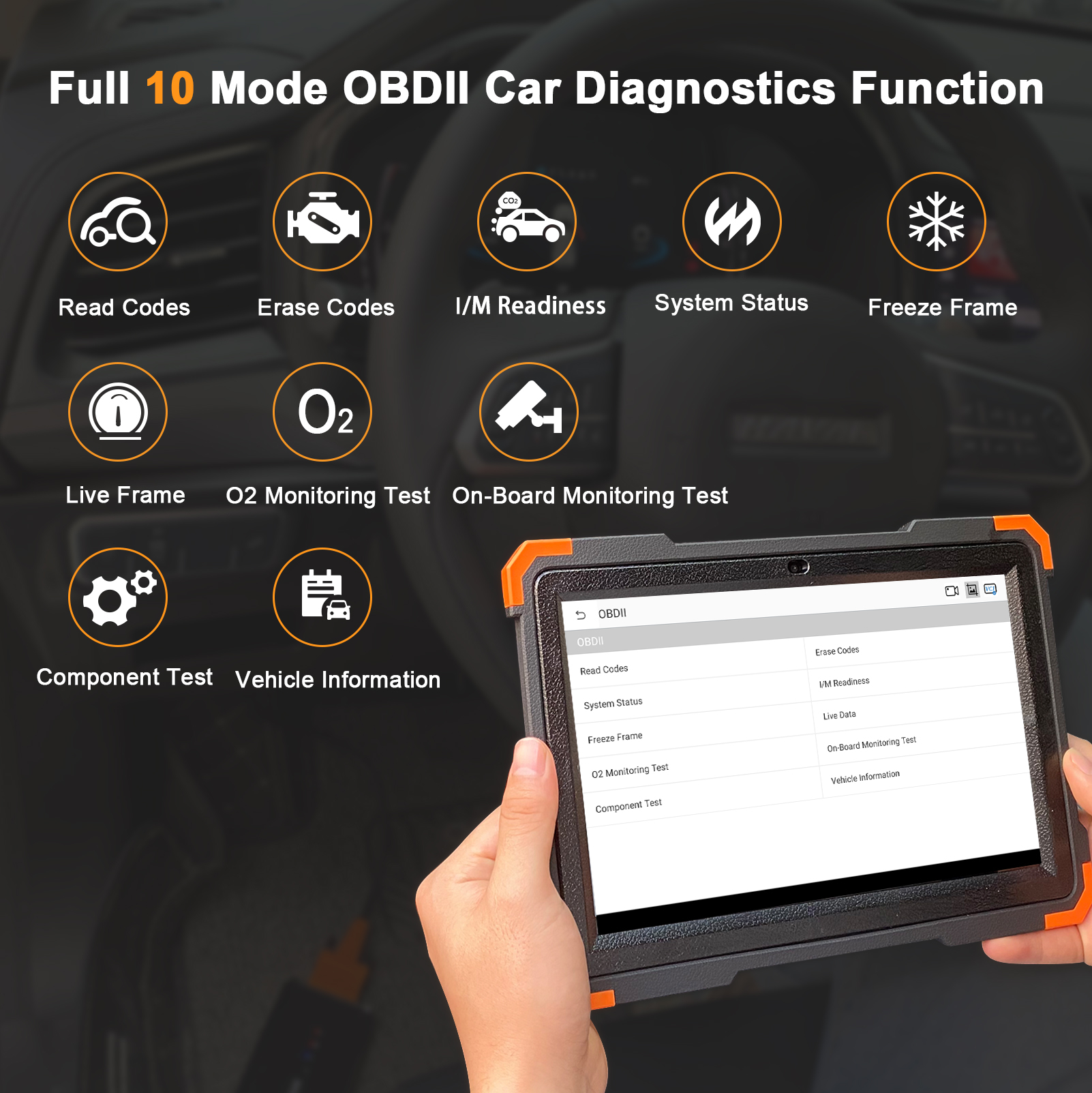 Humzor Nexzdas PRO Bluetooth 10inch Tablet Full System Auto Diagnostic Tool  Professional OBD2 Scanner Car Code Reader - China Auto Diagnostic Tool, OBD2  Scanner